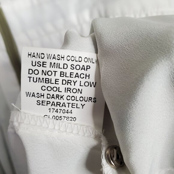 Zappelle eShakti NWOT Size S 6 Dress Fit Flare Sleeveless Crepe Garden Party - Picture 9 of 15